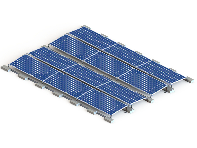 Solar Flat Roof Compactflat Bracket System