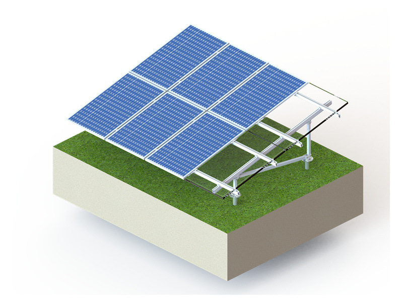 Photovoltaic Aluminium Solar Ground Mountings System