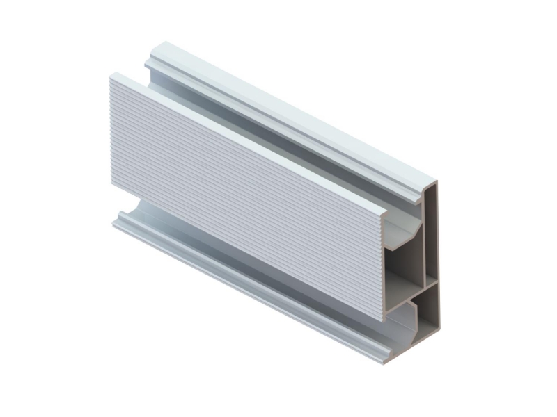 Solar Aluminum Roof Mounting Rail